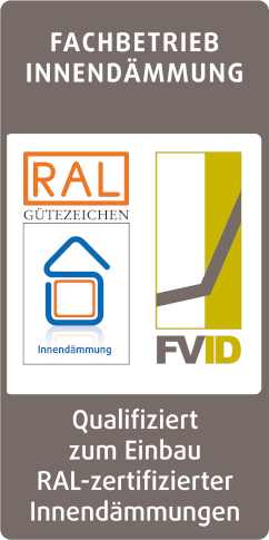 Logo Fachbetrieb Innendämmung RAL/FVID